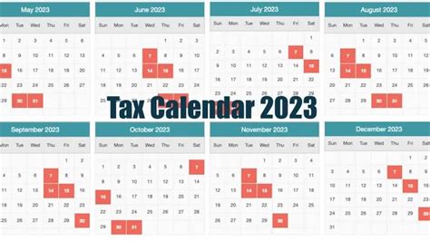 taxer calendar|Tax Calendar .